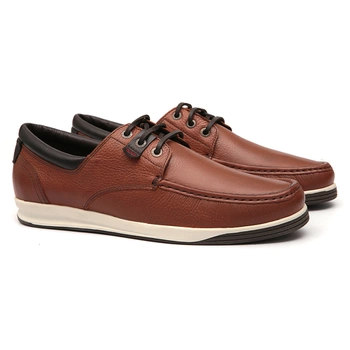 Deckshoes Masculino Baldo Conhaque Samello - SAMELLO