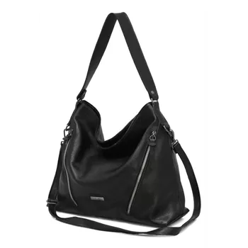 Bolsa Feminina couro legitimo grande Preta ref:DM-09 - Daniella Marques | Bolsas Femininas em Couro
