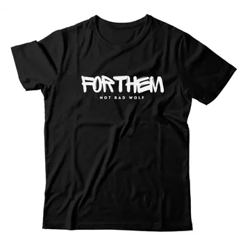 Camiseta Preta Forthem Wolf Não é Lobo Mau - CMPTF... - Forthem ®