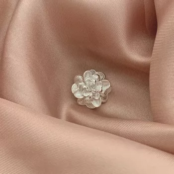 Pingente Flor Rendada Prata 925 - 1011832739 - Roanne Jóias