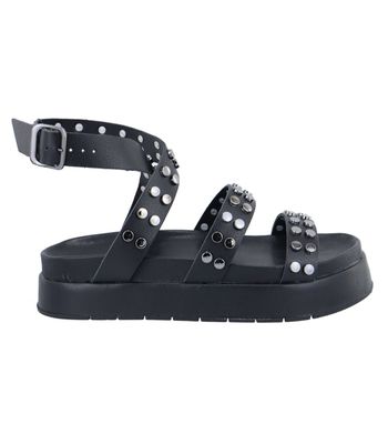 Sandália FlatForm Betina Preto - Bk855pto - AMARENA SHOES