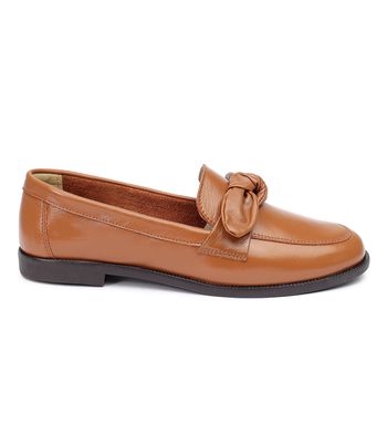 Mocassim Lavínia Couro Caramelo - VE15lavinia - AMARENA SHOES