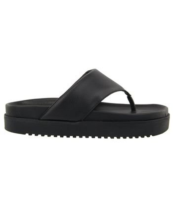 Papete Flatform Grazi Preto - Platpreto - AMARENA SHOES