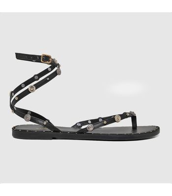Rasteira Celine Preta - CelinePreta - AMARENA SHOES