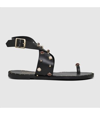 Rasteira Mila Preta - Milapreta - AMARENA SHOES