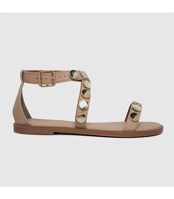 Rasteira Mônica Nude - RRV333creme - AMARENA SHOES