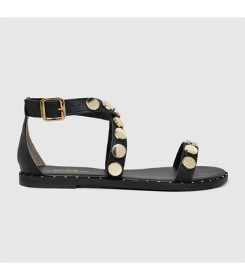 Rasteira Mônica Preto - RRV333preto - AMARENA SHOES