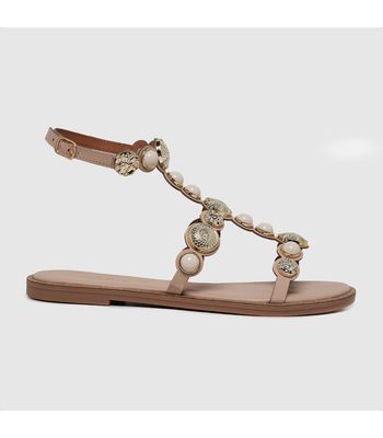 Rasteira Nicolly Nude - NicollyNude - AMARENA SHOES