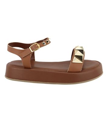 Sandália FlatForm Eva Terra - Bk440terra - AMARENA SHOES