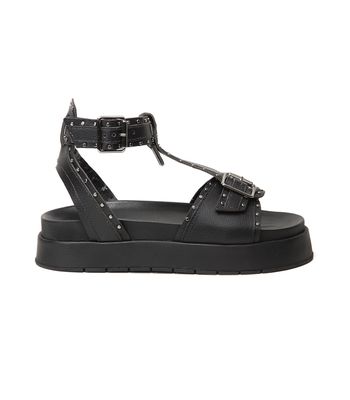 Sandália FlatForm Esther Preto - ST555pto - AMARENA SHOES