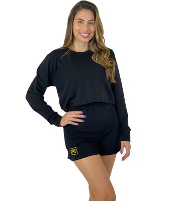 Conjunto de Moletinho - Preto - 1340 - FIT ROOM 