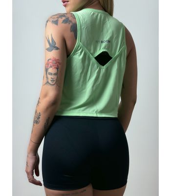 Cropped Fun - Verde claro - 2104 - FIT ROOM 