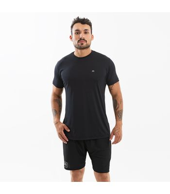 T-shirt Masculina Basica - Preta - 72 - FIT ROOM 