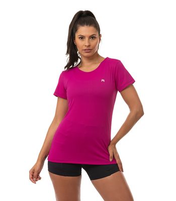 T-shirt Feminina Basic - Rouge - 1432 - FIT ROOM 