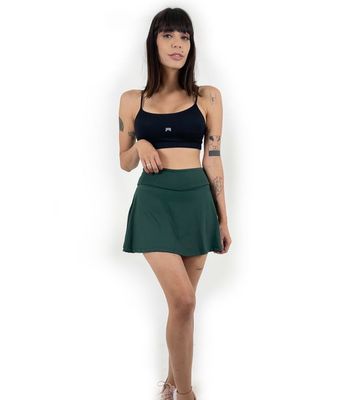 Short saia - Verde Militar - 1388 - FIT ROOM 