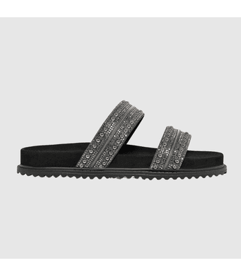 Papete Luna Preto - 320preto - AMARENA SHOES