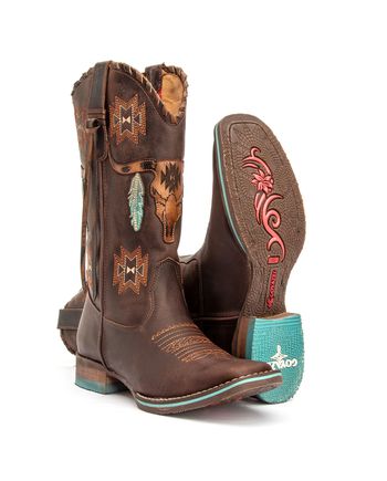 BOTA FEMININA GOYAZES DALLAS TABACO - Horses Ville | O Shopping do Cavaleiro