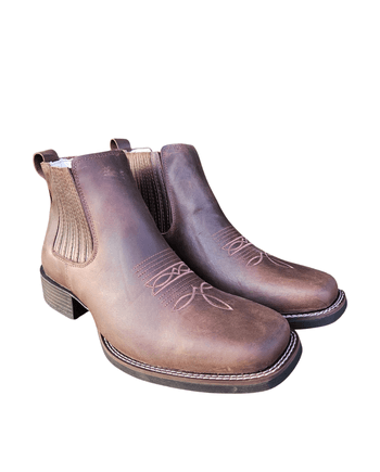 BOTINA 1726 FOSSIL CAFÉ SOLADO FAZENDA - Horses Ville | O Shopping do Cavaleiro