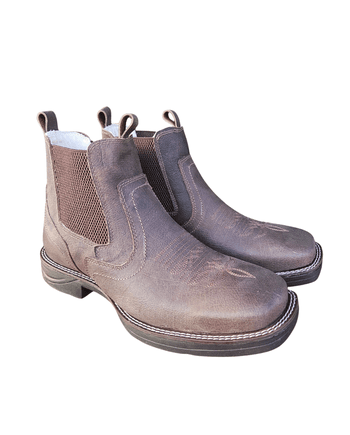 BOTINA 1021 BUFALO CAFÉ SOLADO GUZERA - Horses Ville | O Shopping do Cavaleiro