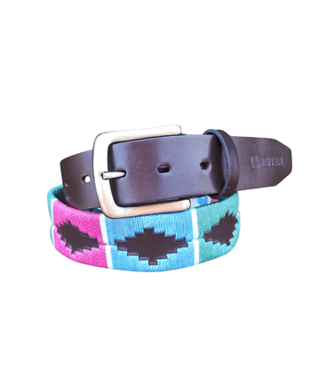 CINTO ARGENTINO REITER ROSA/AZUL/VERDE - Horses Ville | O Shopping do Cavaleiro