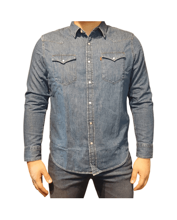 CAMISA LEVI´S STANDARD JEANS MASCULINA 857450001 - Horses Ville | O Shopping do Cavaleiro