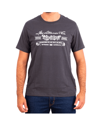 CAMISETA LEVIS MASCULINA CINZA LB0013232 - Horses Ville | O Shopping do Cavaleiro