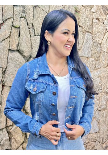 JAQUETA JEANS - 172566 - A MORENA FOR GIRLS 