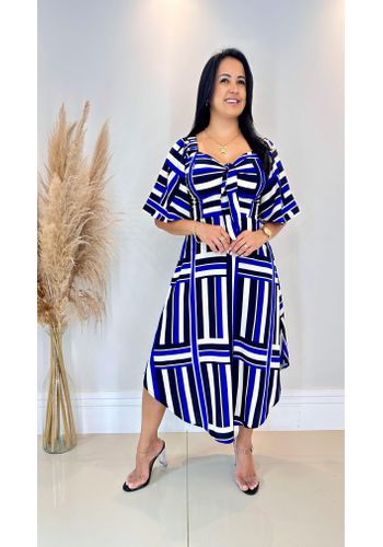 Vestido Midi Laura - 172141 - A MORENA FOR GIRLS 