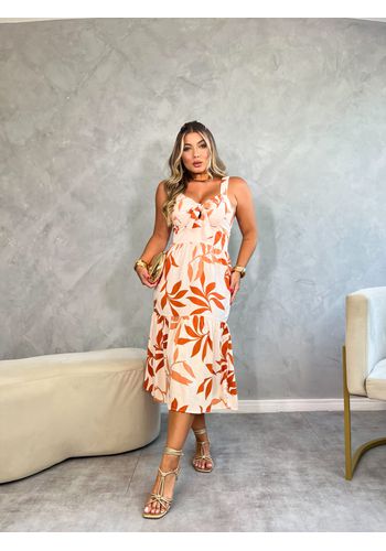 Vestido Midi Erica - 177054 - A MORENA FOR GIRLS 