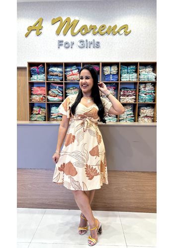 Vestido Midi Denise - 160 - A MORENA FOR GIRLS 