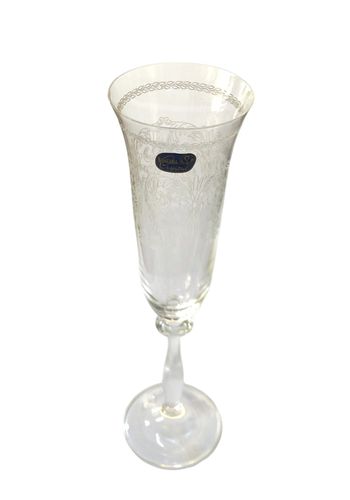 Taça Para Champagne Em Cristal Angel 190ml - CASAFRANCIOZI
