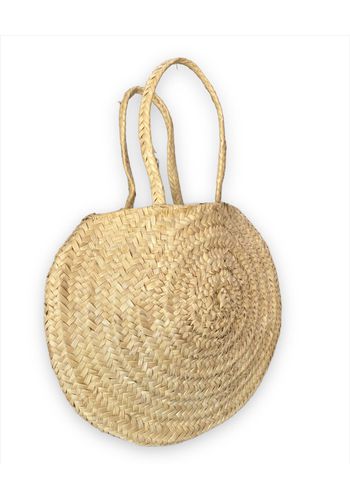 Bolsa Redonda c/ Alça Parede Fibra Natural - CASAFRANCIOZI