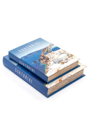 Conjunto De Caixa Livro Santorini - CASAFRANCIOZI