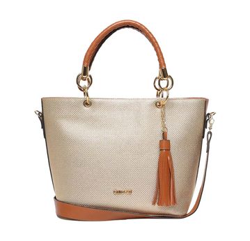 Bolsa de Couro Griffazzi Ouro - GRIFFAZZI