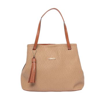 Bolsa de Camurça Texturizada Griffazzi Marrom - GRIFFAZZI