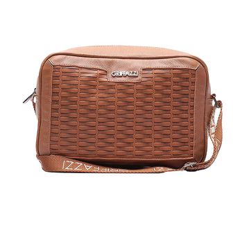 Bolsa de Couro Griffazzi Caramelo - GRIFFAZZI