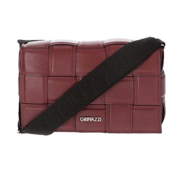 Bolsa de Couro Griffazzi Bordô - GRIFFAZZI