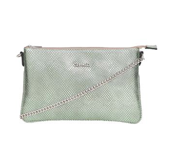 Bolsa Clutch Transversal em Couro Griffazzi Mint G... - GRIFFAZZI