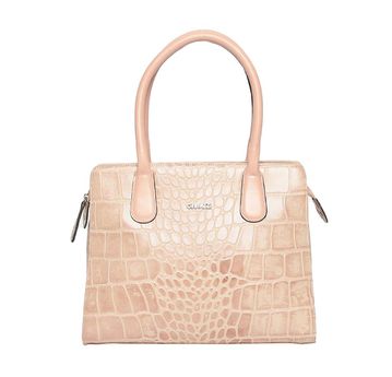 Bolsa de Couro Griffazzi Nude - GRIFFAZZI
