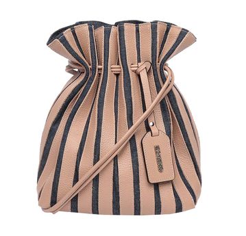 Bolsa de Couro Griffazzi Nude - GRIFFAZZI