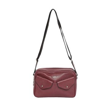 Bolsa de Couro Griffazzi Bordô - GRIFFAZZI