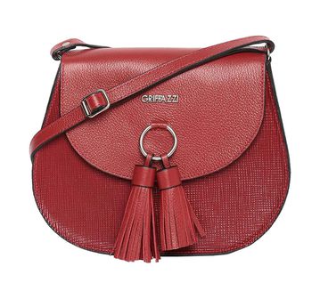 Bolsa de Couro Griffazzi Vermelha - GRIFFAZZI