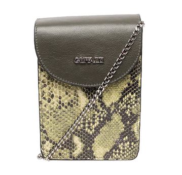 Bolsa de Couro Griffazzi Verde Oliva - GRIFFAZZI