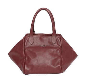 Bolsa de Couro Griffazzi Bordô - GRIFFAZZI