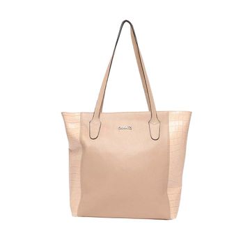 Bolsa de Couro Griffazzi Nude - GRIFFAZZI