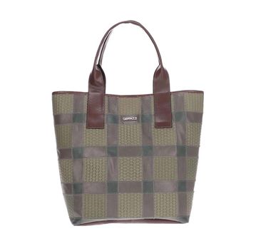 Bolsa Couro Griffazzi Shopping Bag Verde Oliva - GRIFFAZZI