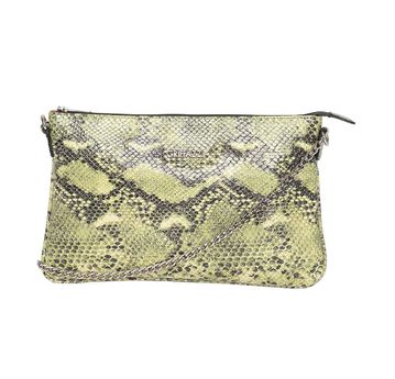 Bolsa Clutch Transversal em Couro Griffazzi Oliva - GRIFFAZZI