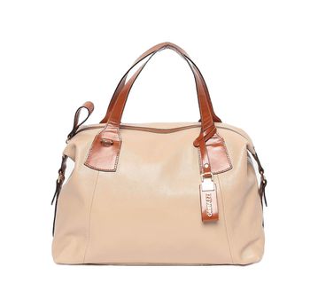 Bolsa de Couro Griffazzi Nude - GRIFFAZZI