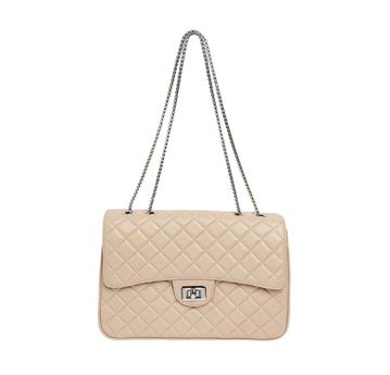 Bolsa de Couro Griffazzi Nude - GRIFFAZZI