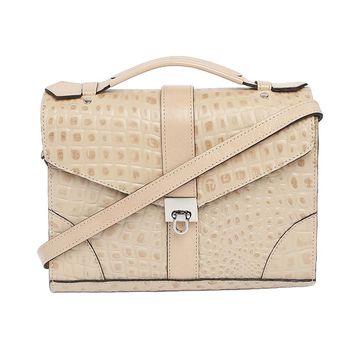 Bolsa de Couro Griffazzi Nude - GRIFFAZZI